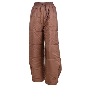 Pantalon d'hiver unisexe chaud, taille haute, en nylon compressé, effet mat, pantalon de neige, pantalon gonflé, pantalon à bulles - Product Image 1