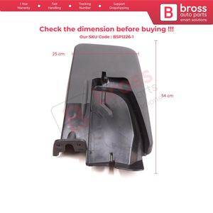 Garde-boue arrière gauche BSP1226-1 pour Sprinter 907 910 Crafter SY SZ 2017-On A9078890200 Bross Auto Parts - Product Image 2