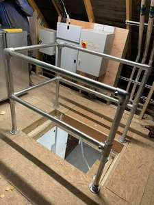 Raccord de collier de clé en Tube d'acier galvanisé bricolage assembler une barrière <span class=keywords><strong>et</strong></span> une main courante - Product Image 5