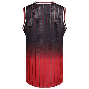 Maillots de basket-ball pour hommes, prix OEM, nouvelle mode, impression par sublimation, respirant, anti-humidité, séchage rapide, polyester - Product Image 2