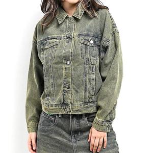 Meilleures ventes de vestes en jean personnalisées pour femmes Vestes en jean en coton pour femmes Fabriquées au Pakistan Prix raisonnable OEM - Product Image 5