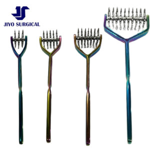 ชุดหมุด Wartenberg แบบหลายหัว1 3 5 7 10เครื่องมือทดสอบการวินิจฉัยทางประสาทสัมผัสทำจากสเตนเลสสตีลสำหรับการวินิจฉัยระบบประสาทด้วยมือ - Product Image 1