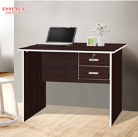 Essence Modernes Design Computertisch für Schulen mit 2 Schubladen und Schloss, 15mm Spanplatte MDF-Platte, Fabrik-Großhandel WT302 Arbeitsplatz-Möbel