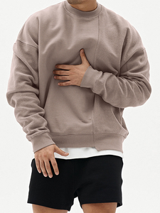 เสื้อสเวตเชิ้ตแนวสตรีทของผู้ชายสำหรับทุกสีออกใหม่พร้อมตัวเลือกการปรับแต่งเทคโนโลยีซักสำหรับทุกฤดูกาล - Product Image 3