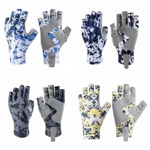 Guantes para deportes al aire libre resistentes a los arañazos, venta al por mayor, guantes de pesca de Pakistán a la venta, guantes de pesca sublimados personalizados - Product Image 6