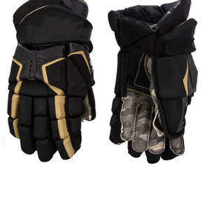 Meilleurs gants professionnels de hockey sur glace personnalisés de haute qualité en cuir respirant pour les sports d'hiver en gros - Product Image 5