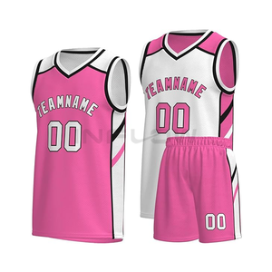 Camiseta de baloncesto personalizada 100% poliéster ropa de baloncesto diseños uniformes equipo juvenil patrón sublimación conjuntos - Product Image 4