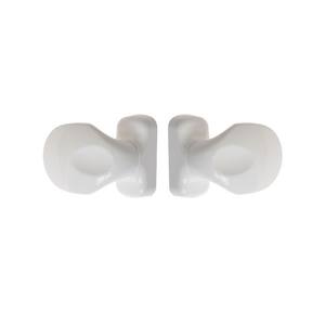 Mango con pomo con placa ovalada corta MASTER COMFORT 3064,2-Blanco - Product Image 4