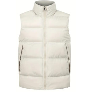Hot selling <b>gilet</b> <b>Lightweight</b> Warm Sleeveless Jacket Big Size Winter <b>Men</b> Cotton <b>gilet</b> jackets - Product Image 3