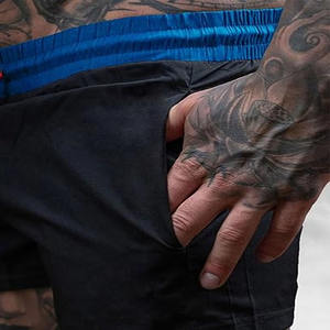 Venta al por mayor de moda Streetwear verano Pantalones cortos personalizados 100% algodón francés Terry Shorts hombres - Product Image 2