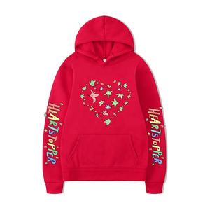 Sweat-shirt à capuche pour femme en molleton 100 % coton, style streetwear, service OEM, collection Printemps-Hiver - Product Image 3