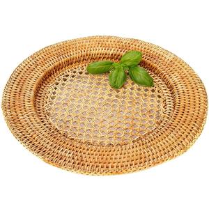 Everyday Use <b>Dinner</b> Table Rattan Dinnerware Woven Placemats Top Shopping Rattan Charger Plates Placemats - Product Image 3