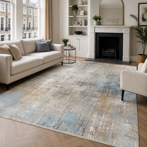 <b>Rug</b> Weavers RW7002 Oblique Pewter Modern Washable <b>Rug</b> Dropshipping Wholesale Washable Chenille 10 Sizes - Product Image 1