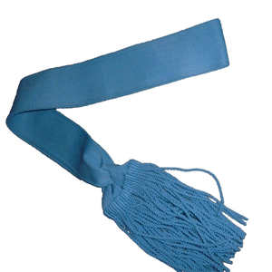 Honor Guard Handmade Wool Waist Sashes <b>Belts</b> Premium Quality Ceremonial Lace <b>Fabric</b> Decorative Uniform Accessories Wholesale - Product Image 3