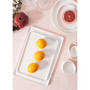 Cotta Limoges Plato para servir blanco 33x23 cm Platos y platos - Product Image 2