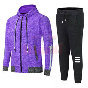 Conjunto de chándales con capucha para hombre, ropa deportiva de dos piezas, informal, para otoño e invierno, chándales elegantes, 2022 - Product Image 5