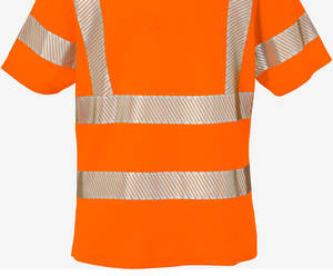 Camiseta resistente al fuego de alta visibilidad de secado rápido Camisetas de manga corta de alta visibilidad certificadas por ANSI para uso industrial - Product Image 5