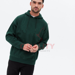 100% coton lourd pull à capuche pour hommes personnalisé brodé hiver Streetwear Style polaire Designer impression teint uni - Product Image 6