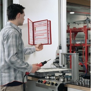 Red Display Panel <b>Wall</b> Bracket with Profile Frame-DURABLE - Product Image 3