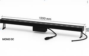 Luz de lavado lineal LED Arandela de pared de baja potencia de 1200mm DC24V - Product Image 4