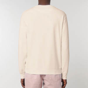 Sudaderas bordadas e impresas personalizadas de algodón orgánico 100% para unisex azul - Product Image 6