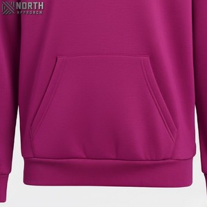 2025 Odm venta al por mayor OEM personalizado de los hombres 100% algodón Sudadera con capucha de peso pesado bolsillo transpirable de talla grande de invierno - Product Image 5