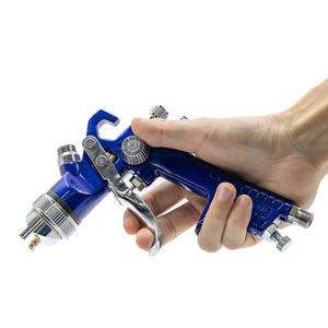 Pulvérisateur HVLP bleu de haute qualité pour la rénovation automobile et les projets de bricolage - Pistolet - Product Image 6