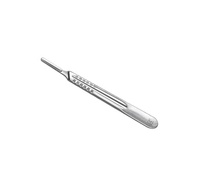 Nuevo mango profesional duradero para bisturí de uñas, soporte de hoja recta de acero inoxidable con excelente agarre para uñas encarnadas, belleza.
