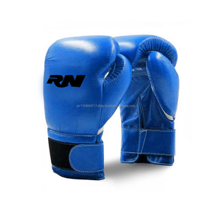 ถุงมือมวยสำหรับเตะ MMA ถุงมือหนัง PU ออกแบบโลโก้ได้ตามต้องการสำหรับมืออาชีพ - Product Image 1