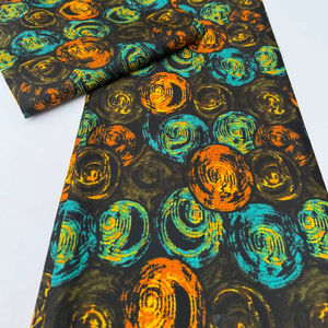 Auténtico estampado de cera africana de Botswana y tela de algodón Ankara diseños vibrantes para vestidos camisas accesorios de moda y artesanías - Product Image 1