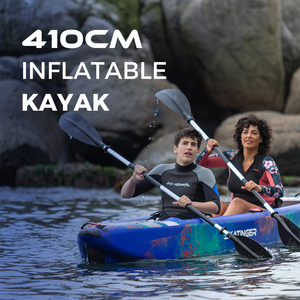 Kayak gonflable commercial biplace avec couleurs, logo et emballage personnalisés pour les écoles <span class=keywords><strong>de</strong></span> sports nautiques et les flottes <span class=keywords><strong>de</strong></span> location - Product Image 4