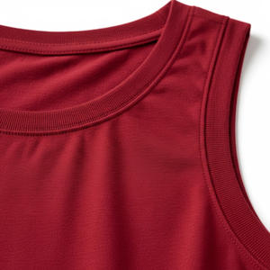 Camiseta sin mangas OEM para hombre, proveedor de fábrica, venta al por mayor, ropa de gimnasio hecha a medida, Chaleco de entrenamiento muscular sin mangas, entrenamiento físico, moda informal - Product Image 6