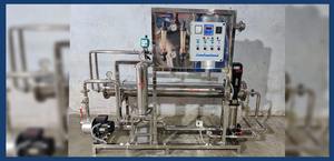 Usine d'osmose inverse en acier inoxydable de qualité supérieure 500 LPH semi-automatique 2 membranes 230V 415V Commercial Durable Aquashakti - Product Image 3