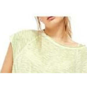 T-shirt in maglia a righe Halo verde taglia piccola da donna Free People - Product Image 2