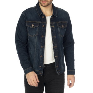 Veste en jean doublée polaire épaissie d'hiver pour hommes veste de travail chaude coupe ample décontractée vestes pour hommes de style coréen à la mode - Product Image 6