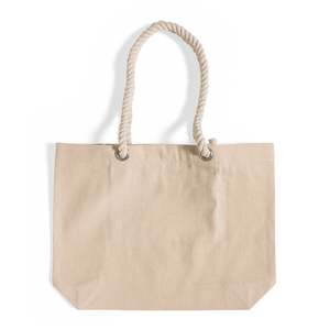 Sac fourre-tout en coton durable de taille moyenne avec poignées en corde fantaisie, imprimé par transfert thermique pour la publicité d'aliments ou de cadeaux - RP200 - Product Image 4