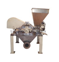 Broyeur Pulvérisateur Industriel Électrique Automatique en Acier Inoxydable de Haute Qualité, Machine à Pompe Micro-Moulin 100 kg/h pour la Transformation Alimentaire