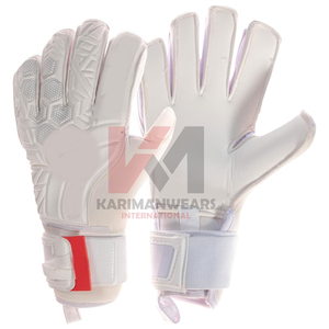 Gants de gardien de but de football pour enfants, garçons, jeunes, adultes, avec double protection du poignet et latex de 4 mm - Product Image 1