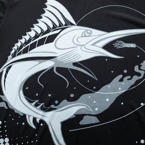 เสื้อตกปลาคุณภาพสูง 100% โพลีเอสเตอร์ แห้งเร็ว ระบายอากาศได้ดี - Product Image 5