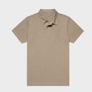 Polo homme personnalisé OEM, nouveau, séchage rapide, 100% coton, logo brodé, imprimé, élégant, fabriqué au Bangladesh. - Product Image 6