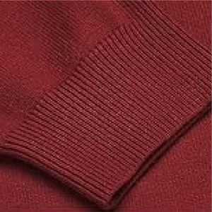 Nouveau 2025 gros hiver à manches longues hommes pulls en tricot LOGO personnalisé couleur unie séchage rapide mode col en V pull pull - Product Image 3