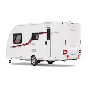 Caravane de voyage moderne avec cuisine coulissante, camping-car pour voyages en plein air - Product Image 1