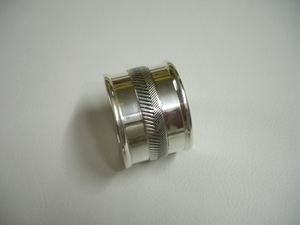 Anneau de serviette ovale en laiton, design haut de gamme, finition brillante, ovale, nickelé, décoration de table élégante, porte-anneau de serviette - Product Image 4