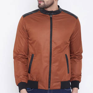 Chaqueta Bomber Impermeable y Cortavientos para Hombre, Cuello Alto, Cierre de Cremallera, Estampado Personalizable, Tallas Variadas, Alta Calidad, Venta al Por Mayor - Product Image 1