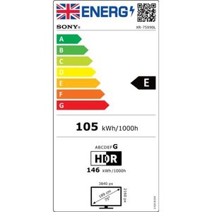 Televisor LED Inteligente 4K HDR de 75 Pulgadas con Pantalla Plana Full Array y Garantía de 5 Años para Uso Doméstico o Hotelero - Product Image 1