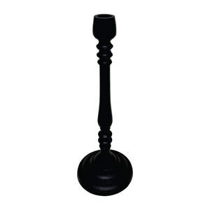 Vente en gros de bougeoirs décoratifs en aluminium couleur noir mat bougeoirs et bougeoirs de style américain - Product Image 1