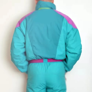 Combinaison de ski/snowboard pour femmes et hommes, style 2026, chaude, matelassée, imperméable, coupe-vent, respirante, à capuche, 100% polyester - Product Image 3