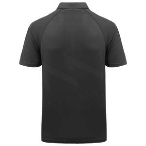 Jersey de manga corta de secado rápido para hombre, camiseta Polo de verano, camisetas tácticas lisas con vuelta hacia abajo, ropa de patrón sólido para hombre - Product Image 3