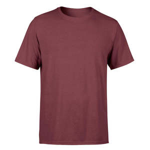Nouvel Arrivage T-shirt Unisexe 100% Coton Uni Couleur Unie Personnalisable Tricoté Épais Coupe Classique 180g Séchage Rapide Faible MOQ Homme - Product Image 1