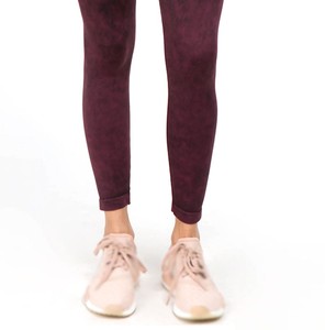 กางเกงเลกกิ้งผ้าฝ้ายระบายอากาศสำหรับผู้หญิงกางเกงออกกำลังกายสำหรับผู้หญิงกางเกงเลกกิ้งสำหรับใส่ไปยิมเล่นยิมผลิตจากโรงงานใน100% - Product Image 6